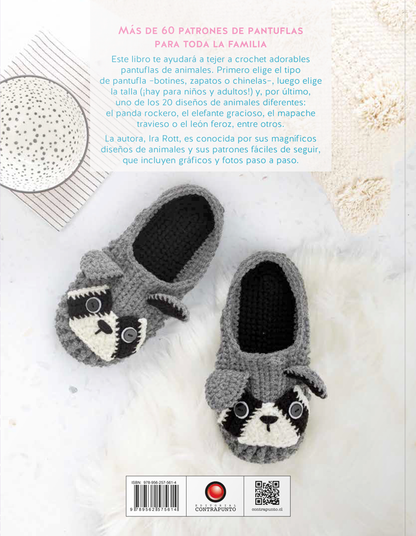 Pantuflas a crochet