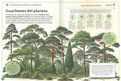 El magnífico libro de los árboles