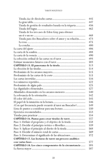 TAROT HOLISTICO (libro+cartas)