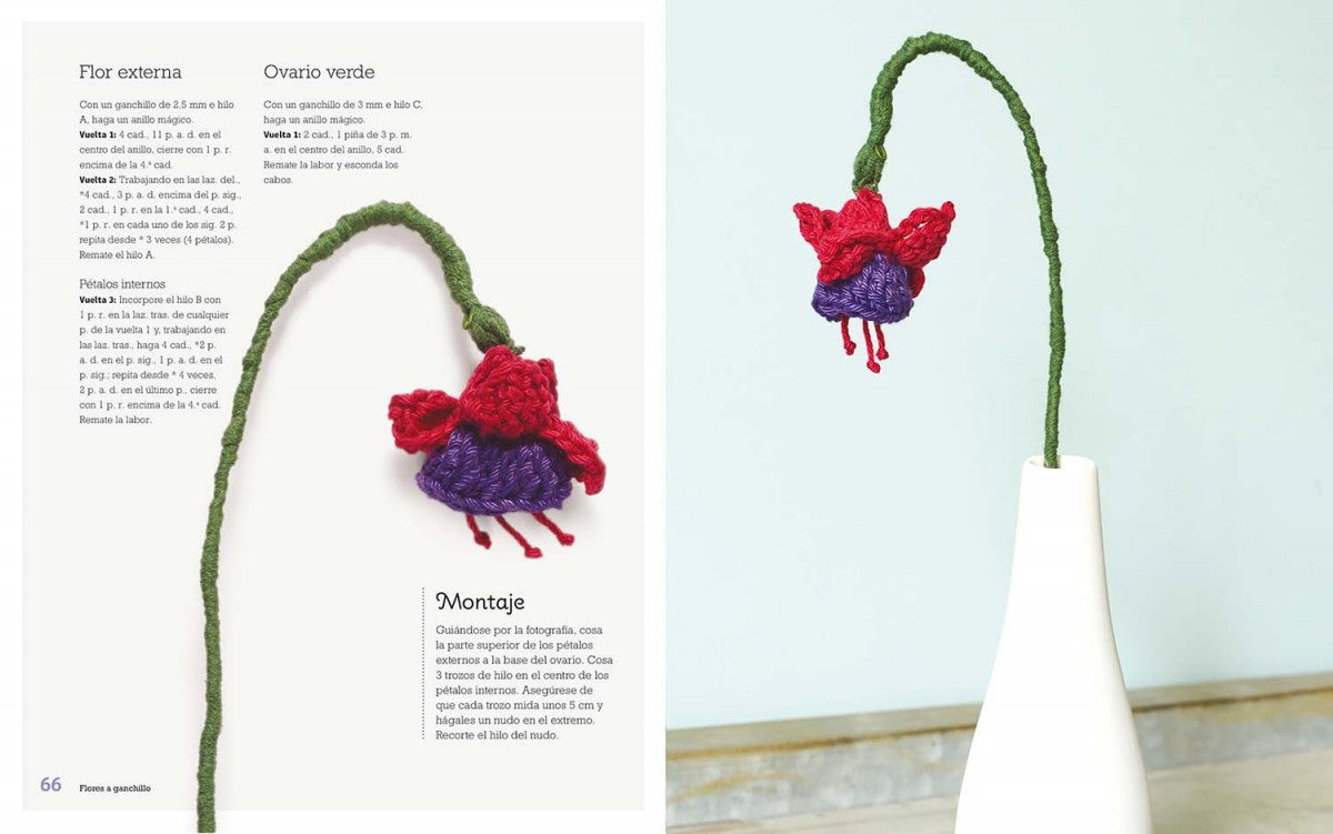 Flores a ganchillo (crochet)