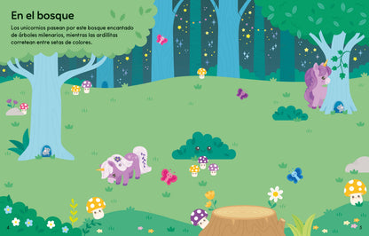 Unicornios. Pegatinas kawaii