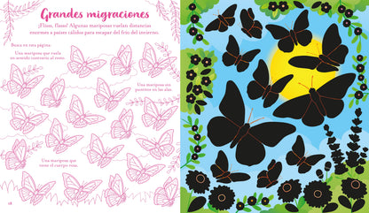 Mariposas. Rasca-rasca