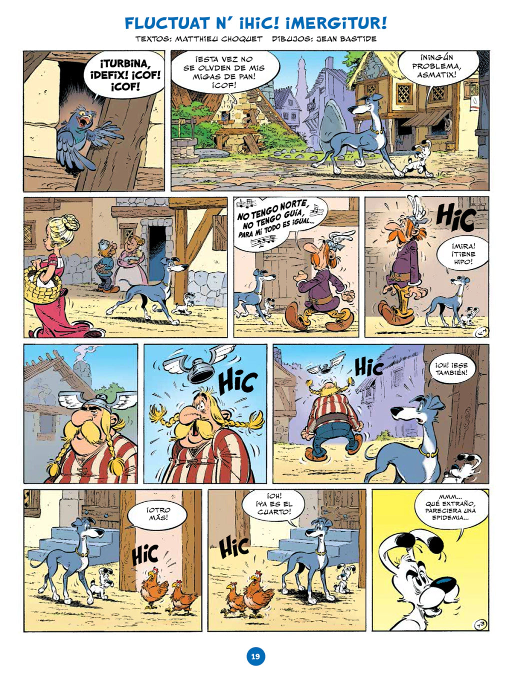 Idefix y los irreductibles. Asterix