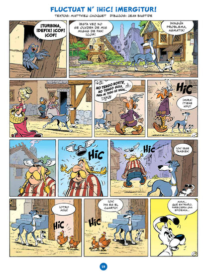 Idefix y los irreductibles. Asterix
