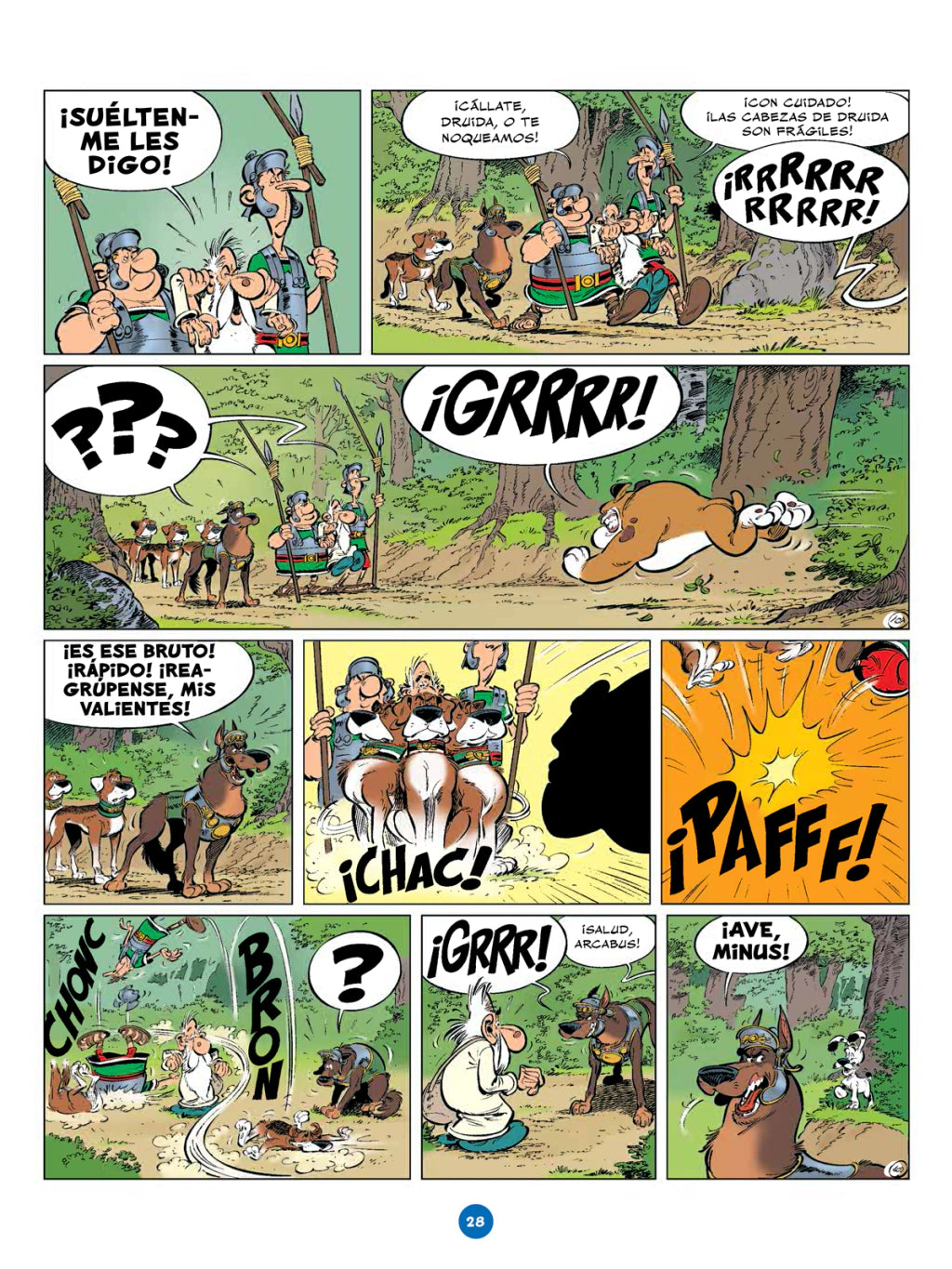 Idefix y los irreductibles. Asterix