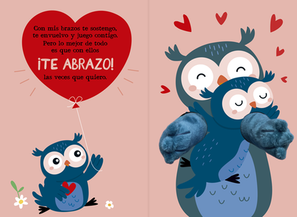 Abrázame. Pequeño Buho