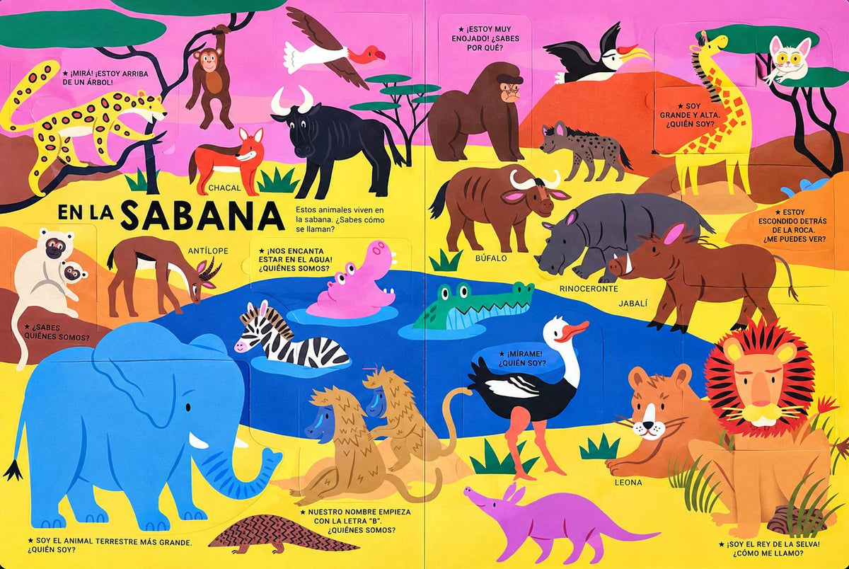 Mi primer libro gigante de animales