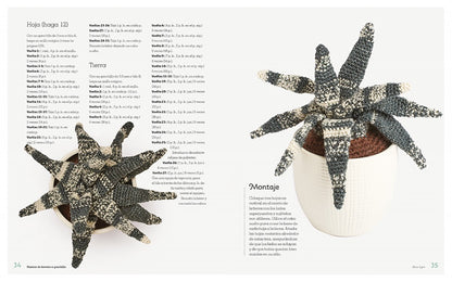 Plantas de interior a ganchillo (crochet)