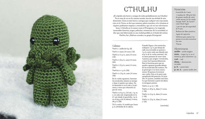 Seres terroríficos a ganchillo (crochet)