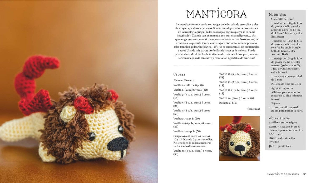 Seres terroríficos a ganchillo (crochet)
