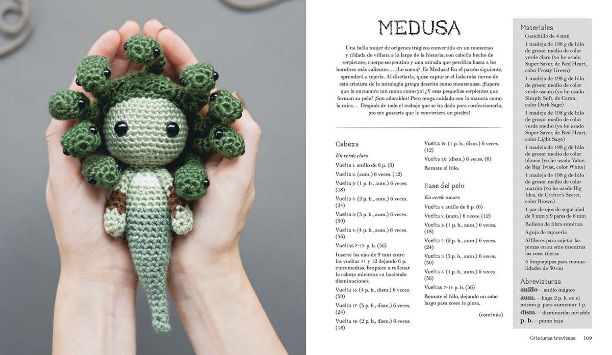 Seres terroríficos a ganchillo (crochet)