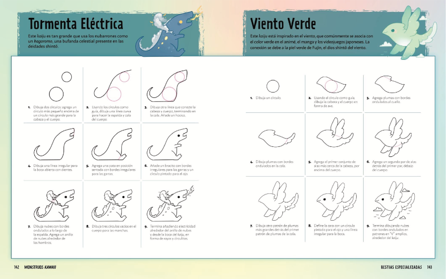 Monstruos Kawaii. Aprende a dibujar